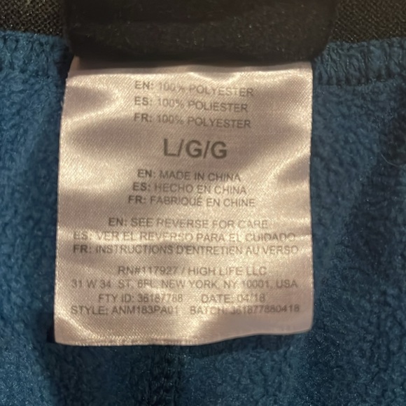 And1 Heather Teal Joggers with pockets - Picture 6 of 13